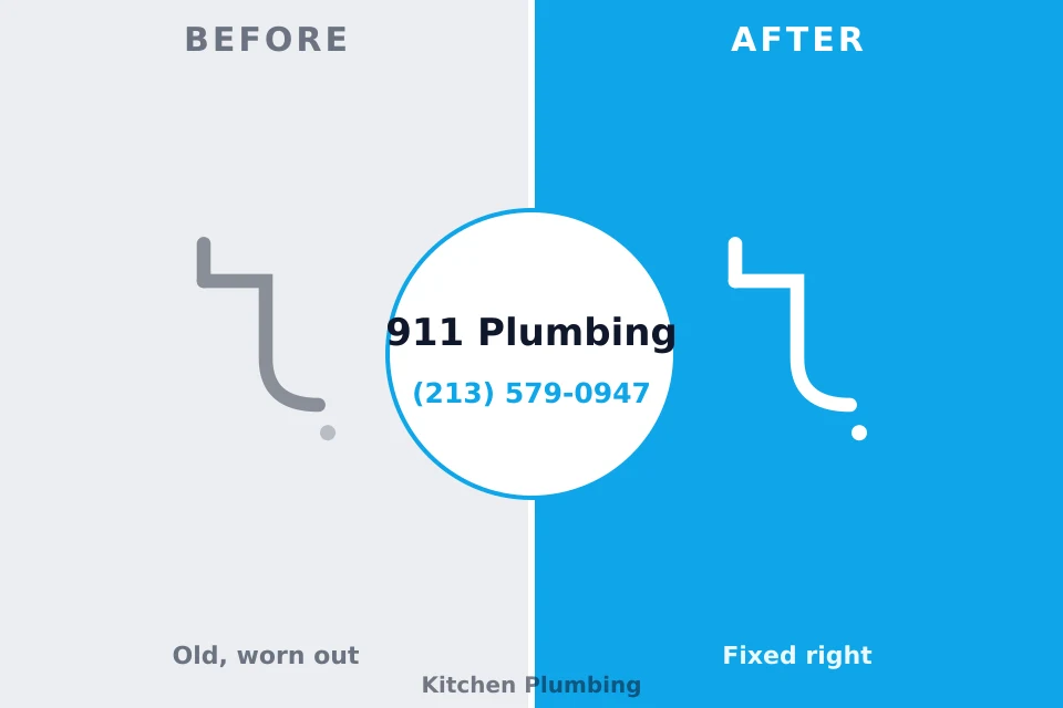Before and after: plumbing repair Maurertown, VA